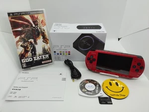 Consola portátil Sony PlayStation PSP 3000 Monster Hunter Hunters Pack negra roja - Imagen 1 de 14
