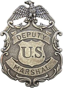 New Denix Eagle Marshal Badge 22-112N - Picture 1 of 1