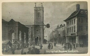 RPPC Postkarte Alter Marktplatz Lichfeld ungestempelt ungebraucht  - Bild 1 von 2