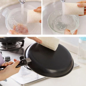 6Pcs Sponge Scrubber Handmade Anti-oil Natural Loofah Luffa Loofa Cleaning   - Picture 1 of 10