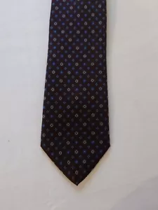 100%Silk Luxury Tie. Brown. Handmade Altanas 147cm/8cm - Picture 1 of 4