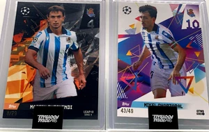 2x Topps Total Football - Sociedad - Nummeriert ✔️ Oyarzabal /49 + Zubimendi /29 - Bild 1 von 2