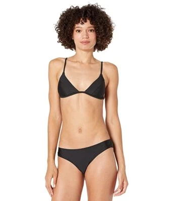 Volcom L142731 Womens Black Simply Solid Tri Bikini Top Size XL - Image 1 of 2