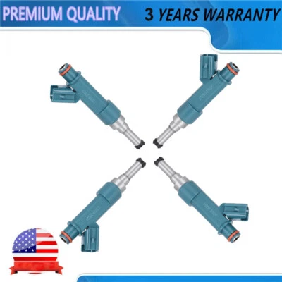 Kits de inyector de combustible de 4 piezas de 12 orificios aptos para Lexus CT200H 1,8 L 2013 2014 2015 2016 Foto 1 de 4