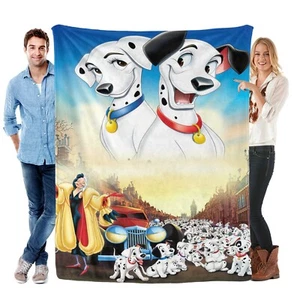 101 Dalmatians Blanket Soft Bed Sofa Couch Throw Cozy Lightweight Birthday Gift - Picture 1 of 12