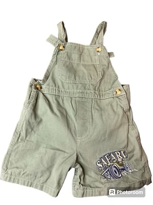 Mono de verano 3T Safari Expedition verde 100 % algodón con punta de gofre Foto 1 de 4