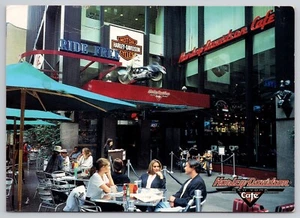 Harley Davidson Cafe New York NY 4 1/4 x 6 Unposted Continental Postcard (H) - Bild 1 von 2