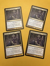 MTG - 4 Copies Consult the Necrosages - Ravnica City Of Guilds - Very Light Play