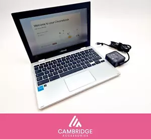 Asus Chromebook CX1102 11.6" Laptop Intel Celeron N4500 4GB 64GB eMMC Grade B - Picture 1 of 11
