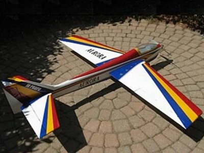 Aurora 60 Pattern Plane 67" Wingspan RC Model Airplane Printed Plans & Templates - Image 1 of 2