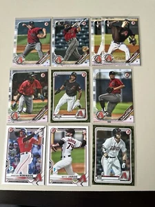 2019 Arizona Diamondbacks Bowman Draft Prospects Lot - Picture 1 of 1