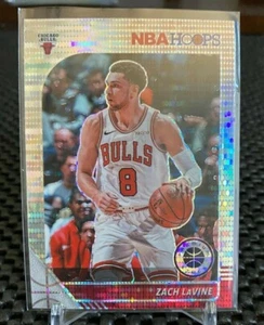 2019-20 NBA Hoops Premium Stock Zach Lavine Silver Pulsar Prizm Bulls #25 - Picture 1 of 1