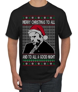 Herren-T-Shirt Sleepy Joe Merry Xmas To All And All A Good Night - Bild 1 von 21