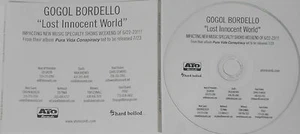 Gogol Bordello - Lost Innocent World - U.S. promo cd  -Rare! - Picture 1 of 1