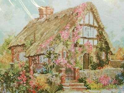 Janlynn Kit Punto de Cruz Contado Wepham Casa Chalet VENTA Colección Platino Foto 1 de 4