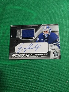 2022-23 UD SPx EK Erik Kallgren Toronto Maple Leafs Rookie Auto /375