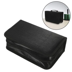 CD Case 128 Capacity DVD Storage Case Rectangle CD Holder Storage Case Car CD - Afbeelding 1 van 12