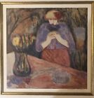 Make Offer(s): Rare Barbara A Wood Art in a fine frame. Signed and Artist proof.