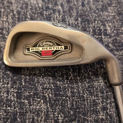 Callaway Big Bertha 1996 Single 3 Iron Memphis 10 Steel Uniflex 40.5 Master Wrap - Image 1 of 4