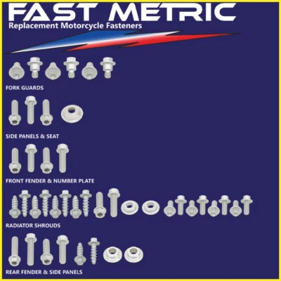 Kits de pernos de plástico y carrocería Husqvarna TE 300 - CADA sujetador que necesitas - ¡GARANTIZADO! Foto 1 de 2