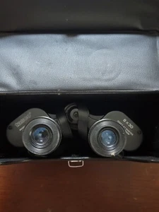 Tasco Binoculars 8x30 Black Case & Neck Strap Lightweight - Picture 1 of 10