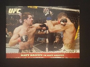 Topps UFC 2009 Round 1 GOLD /432 LOT Select a card RC ROOKIE