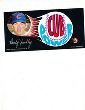 1973 Chicago Cubs picture pack 12 card set & envelope Ernie Banks, Jenkins, 