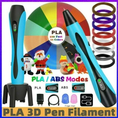 3D-Druckstift Stereoscopic Printing Pen Für Kinder Erwachsene mit PLA Stifte DIY - Bild 1 von 4