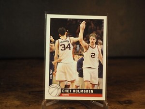 2022 CHET HOLMGREN TOPPS X DOG PACK #19 OKC THUNDER GONZAGA RC