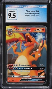 Charizard GX 9/68 Sonne & Mond Hidden Fates Holo Rare Pokemon Karte CGC 9,5/PSA 10 - Bild 1 von 2