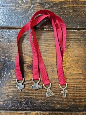 James Avery Sterling Silver 3-Ribbon Bookmark Foto 1 de 4