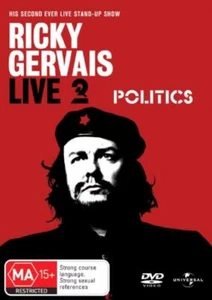 Ricky Gervais-Live 2 : Politics (DVD, 2004) - Picture 1 of 1