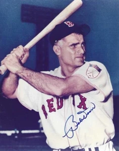 Signed Autographed 8x10 BOBBY DOERR Boston Red Sox Autographed  photo -  w/COA - Picture 1 of 1