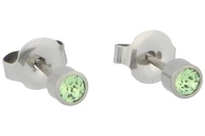 PUREgrey Erstohrstecker Peridot - Imitation 3,95 mm von easy piercy - Bild 1 von 3
