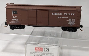 Spur N MTL# 41020 LEHIGH VALLEY 40' double sheathed wood boxcar LV 79003 - Bild 1 von 8