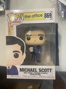 The Office Michael Scott Funko Pop- Will Come With Plastic Cover - Picture 1 of 7