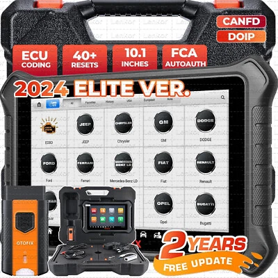 OTOFIX D1 PRO Auto Bidirectional Full System Car Diagnostic Scanner ECU Coding