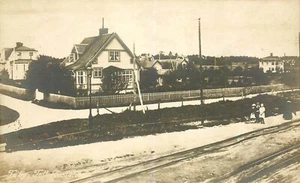 TABY, SWEDEN RPPC, TELLEFONSTATION, TELEFON, VINTAGE POSTKARTE (T938) - Bild 1 von 2
