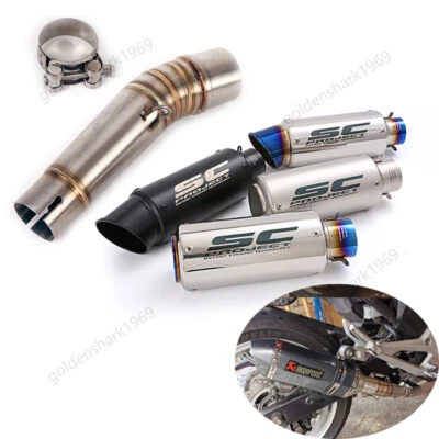 Silenciadores silenciadores de tubo de escape de 51 mm con DB Killer Escape para Honda NC750X NC750 Foto 1 de 4