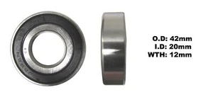 Wheel Bearing Rear Right For Yamaha YZ 250 WR (2T) 1989 - 1990 - Picture 1 of 4