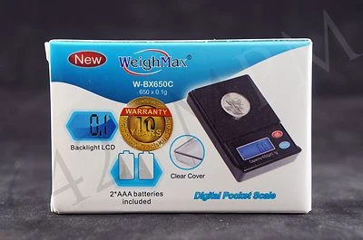 Báscula de bolsillo electrónica digital Weighmax W-BX650C Foto 1 de 2
