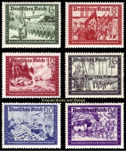 EBS Germany 1941 - Postal Employees Comradeship (II) - Mi. 773-778 - MNH** $98 - Picture 1 of 7