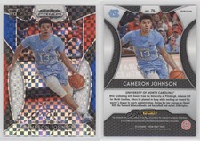 2019 Panini Prizm Draft Picks Red White & Blue /99 Cameron Johnson #76 Rookie RC