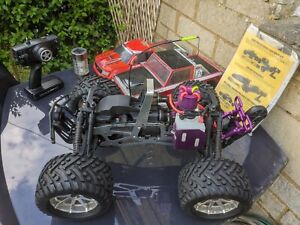 RC nitro cars, Hpi Savage 25 Monster truck, gsr storm buggy 4wd off road rc cars