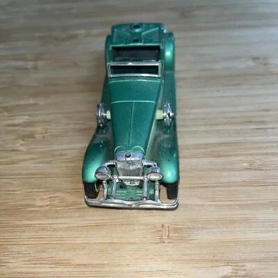 MODELOS MATCHBOX USADOS DE ANTAÑO Y4-1930 DUESENBERG MODELO J TOWN CAR Verde #15 Foto 1 de 4