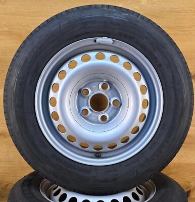 4x  Volkswagen VW T5, VW T6 16 Zoll Sommerkompletträder 7H0601027D Sommerräder - Bild 1 von 4