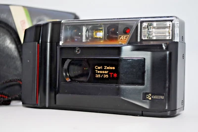 【ОТЛИЧНОЕ+++++】Kyocera TD Yashica T2 D Carl Zeiss Tessar T* 35 мм из ЯПОНИИ 2208 - Изображение 1 из 4