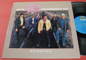 The Desert Rose Band "RUNNING" 1988, Signed by 5 members LP W/Provenance. NM/NM - Imagen 1 de 12