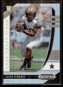 2020 Panini Prizm Draft Picks Prizms Silver Jared Pinkney #137