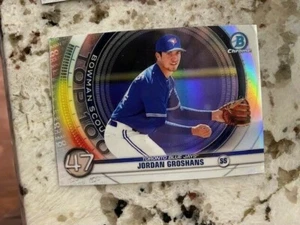 2020 Bowman Chrome Top 100 Scouts Card Toronto Blue Jays Jordan Groshans #BTP-47 - Bild 1 von 1